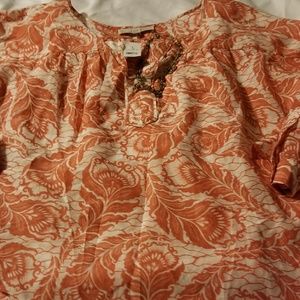 🎉SUNDAY SALE NO OFFERS gauzy rust colored top